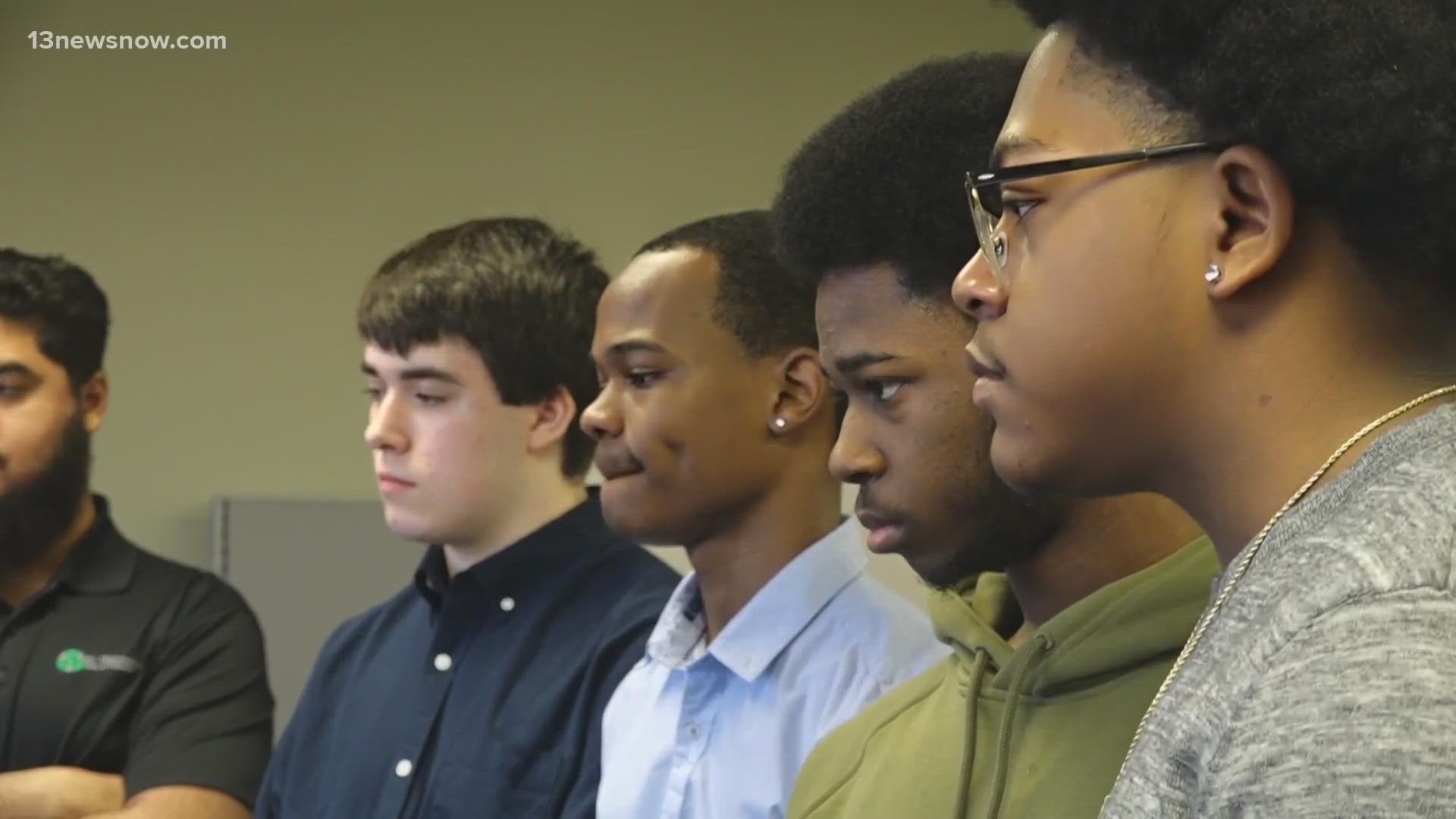 Dozens of Chesapeake high school students exchanged the classroom for the office for a day to learn from professionals of prospective fields.