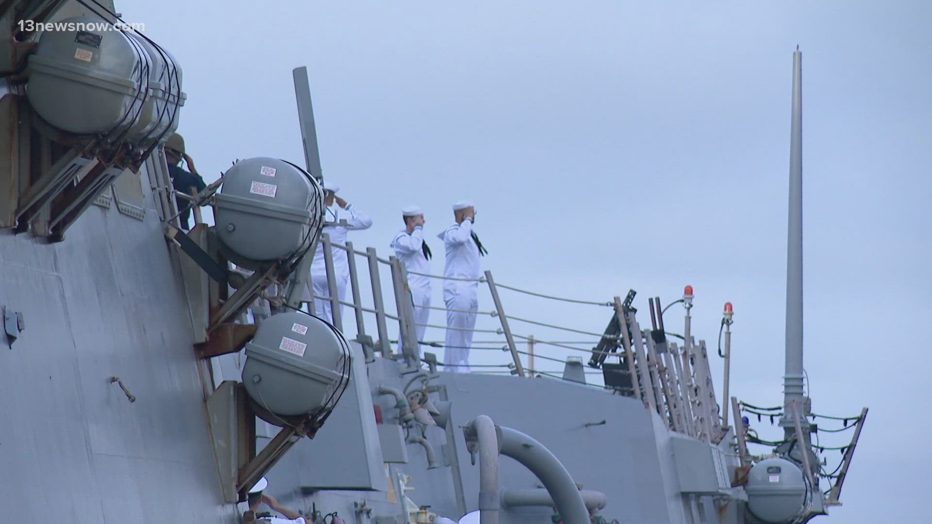 The deployment comes as part of the Navy's longterm plan to rotate Rota-based missile destroyers.