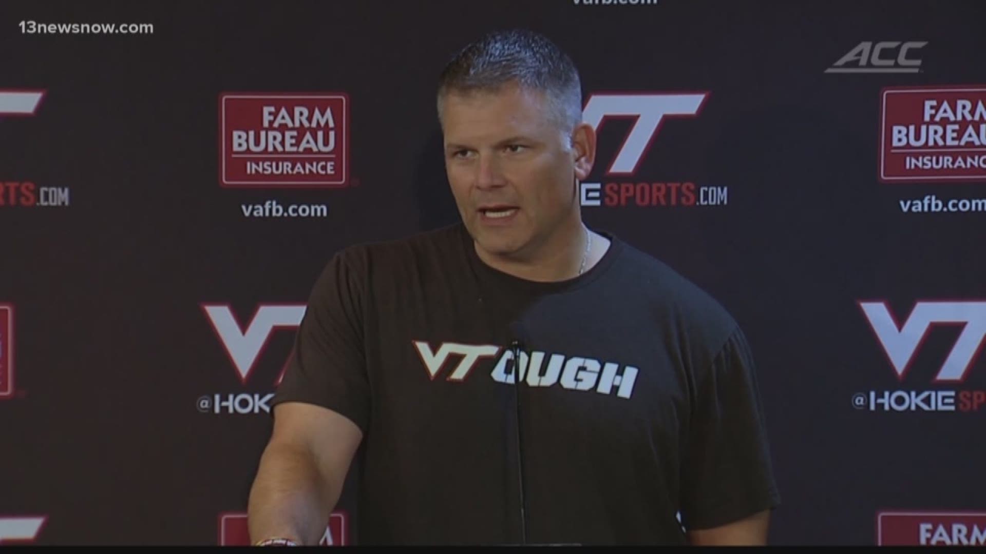 Virginia Tech head coach Justin Fuente says his team is plenty excited to bring their brand of football to Norfolk this weekend.