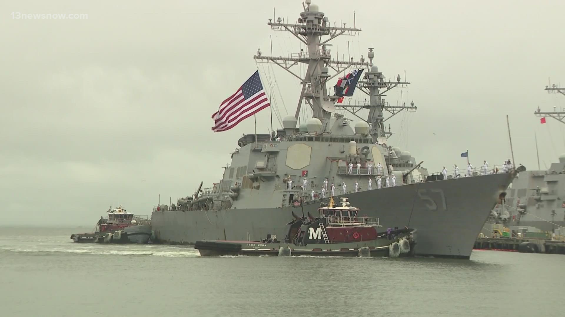 Local Navy Sailors Return Home After 9 Months 13newsnow Com