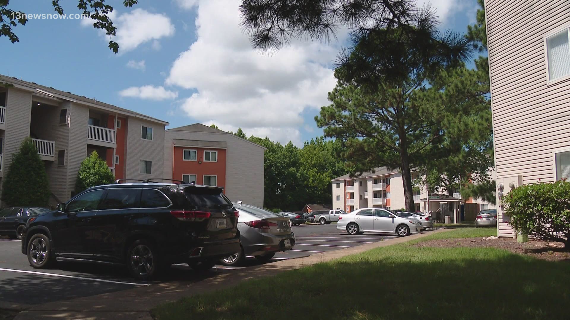 Police said a 30-year-old man was shot while in a parking lot in The Samuel apartment complex Wednesday. Monday, a 14-year-old was shot there.