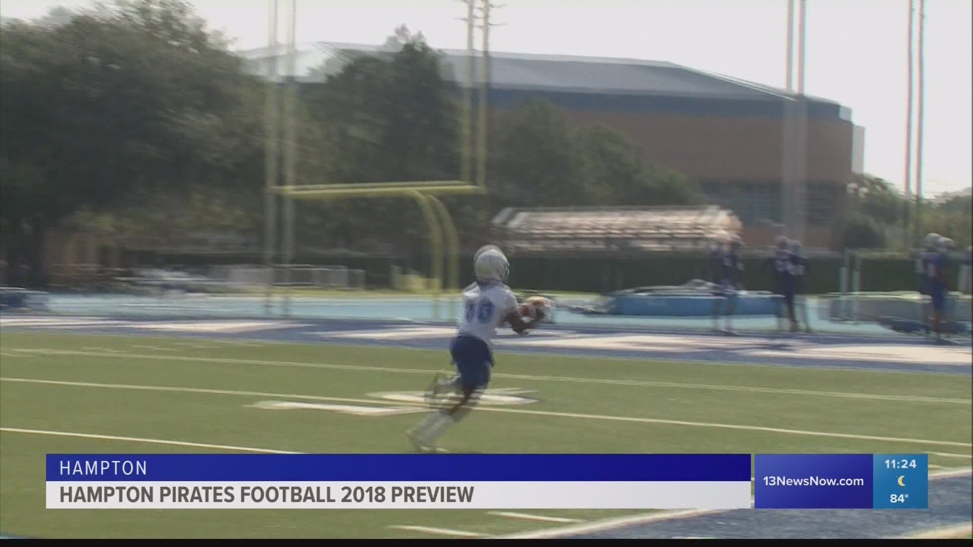 The Hampton Pirates are looking forward to a brand new start under first year head coach, Robert Prunty. They do so as new members of the Big South Conference.