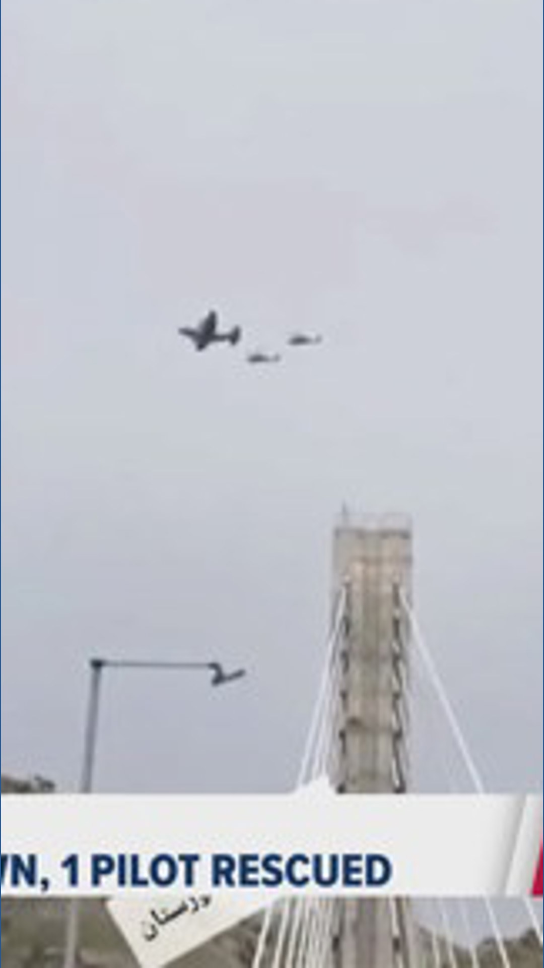 One pilot rescued after U.S. fighter jet shot down over Iran ...