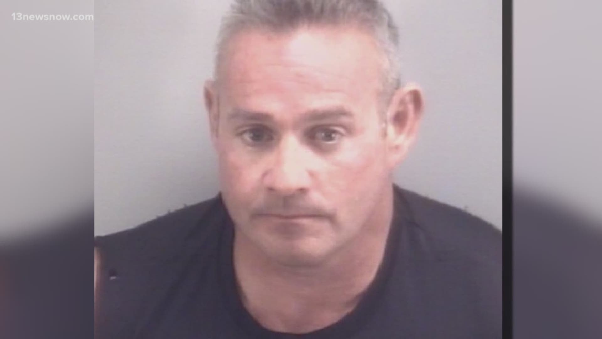 Virginia Beach Master Police Officer Albert DeAngelis was arrested for domestic assault charges. The same officer was in the news when his wife and her relatives attacked DeAngelis and planned to murder him.