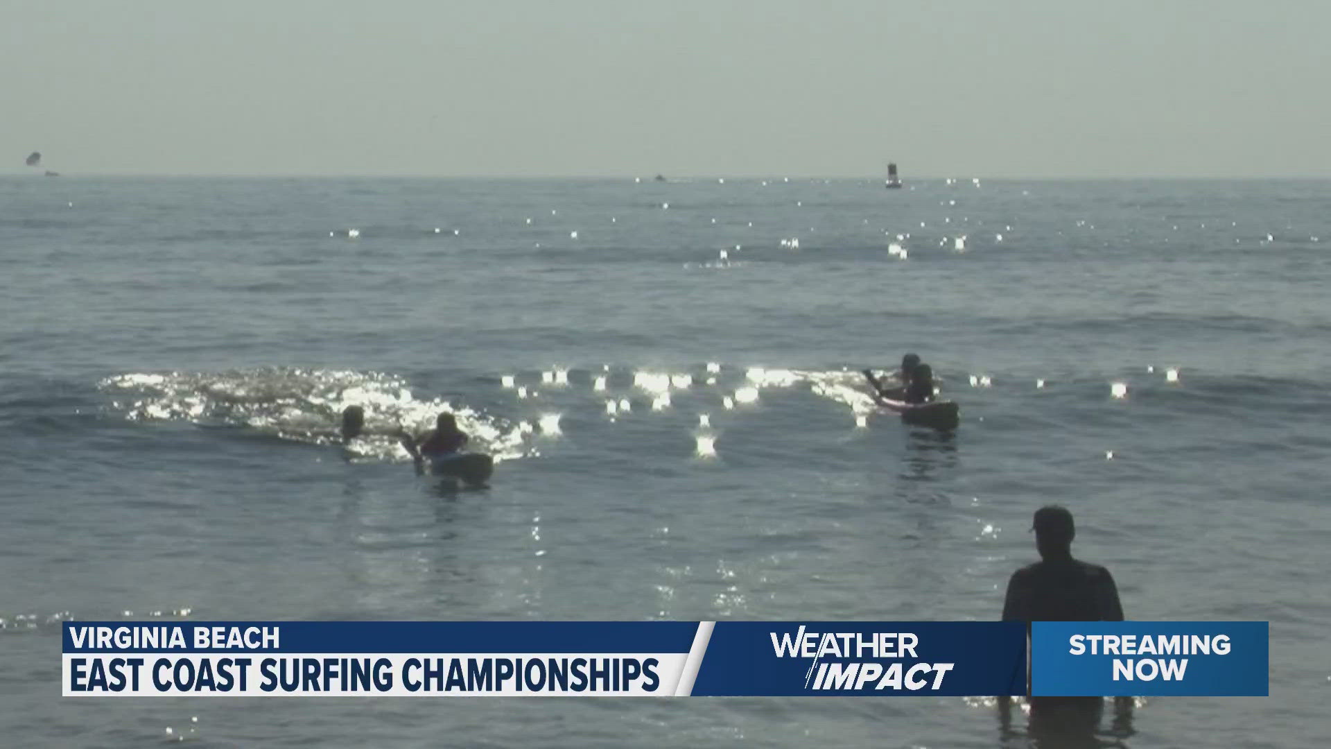 Meteorologist Craig Moeller shares the weekend surf and weather outlook for Virginia Beach’s East Coast Surfing Championships.