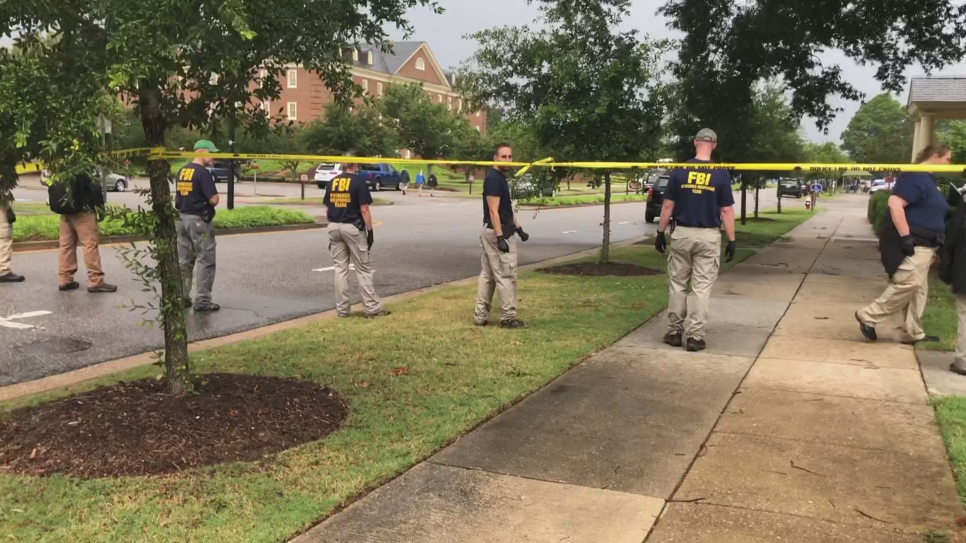 Members of the FBI were at the Virginia Beach Municipal Center on June 1, 2019, a day after a mass shooting there that left 12 people dead and others hurt.