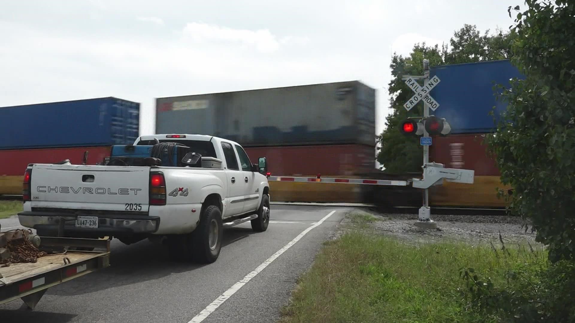 The collaboration is called Operation Clear Track. They want to make sure people know the law about railroad crossings, to keep them safe from oncoming trains.
