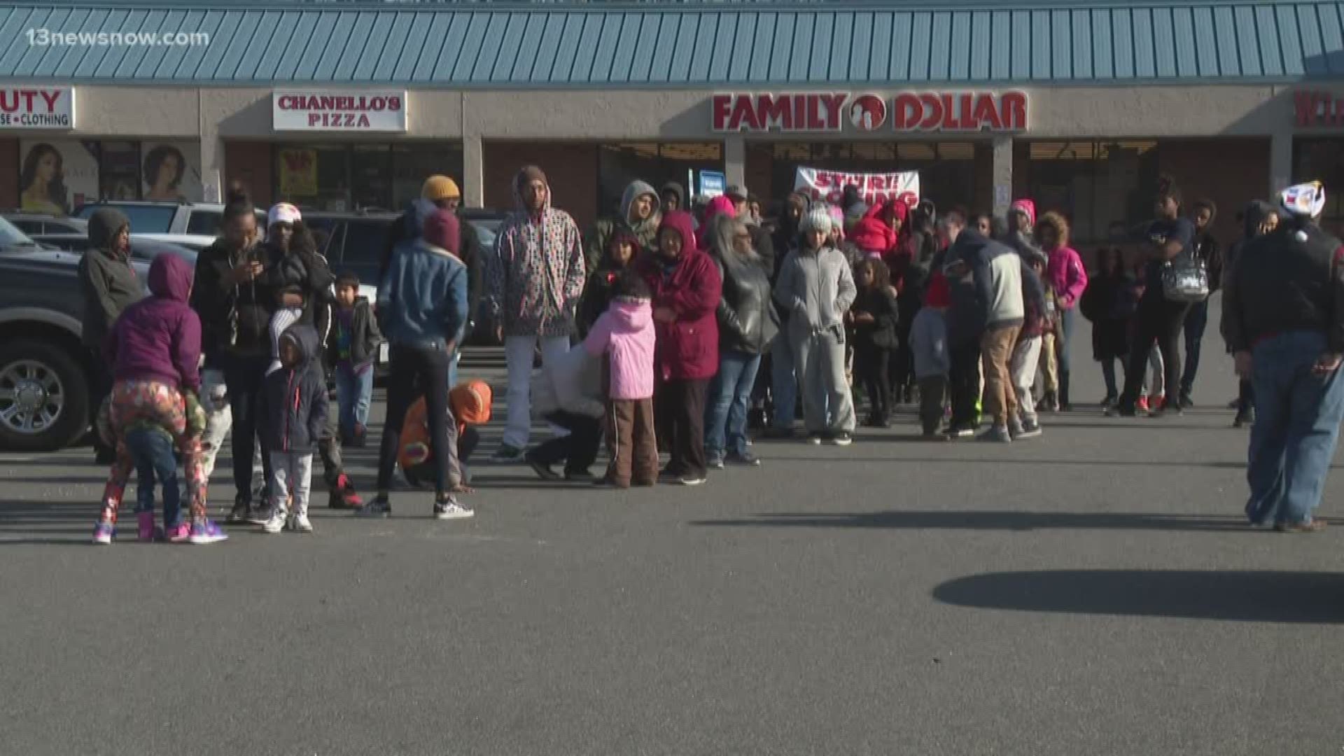 Around 1,500 kids walked away with Christmas presents thanks to the charity "The Noblemen" which hosted a giveaway in Virginia Beach.