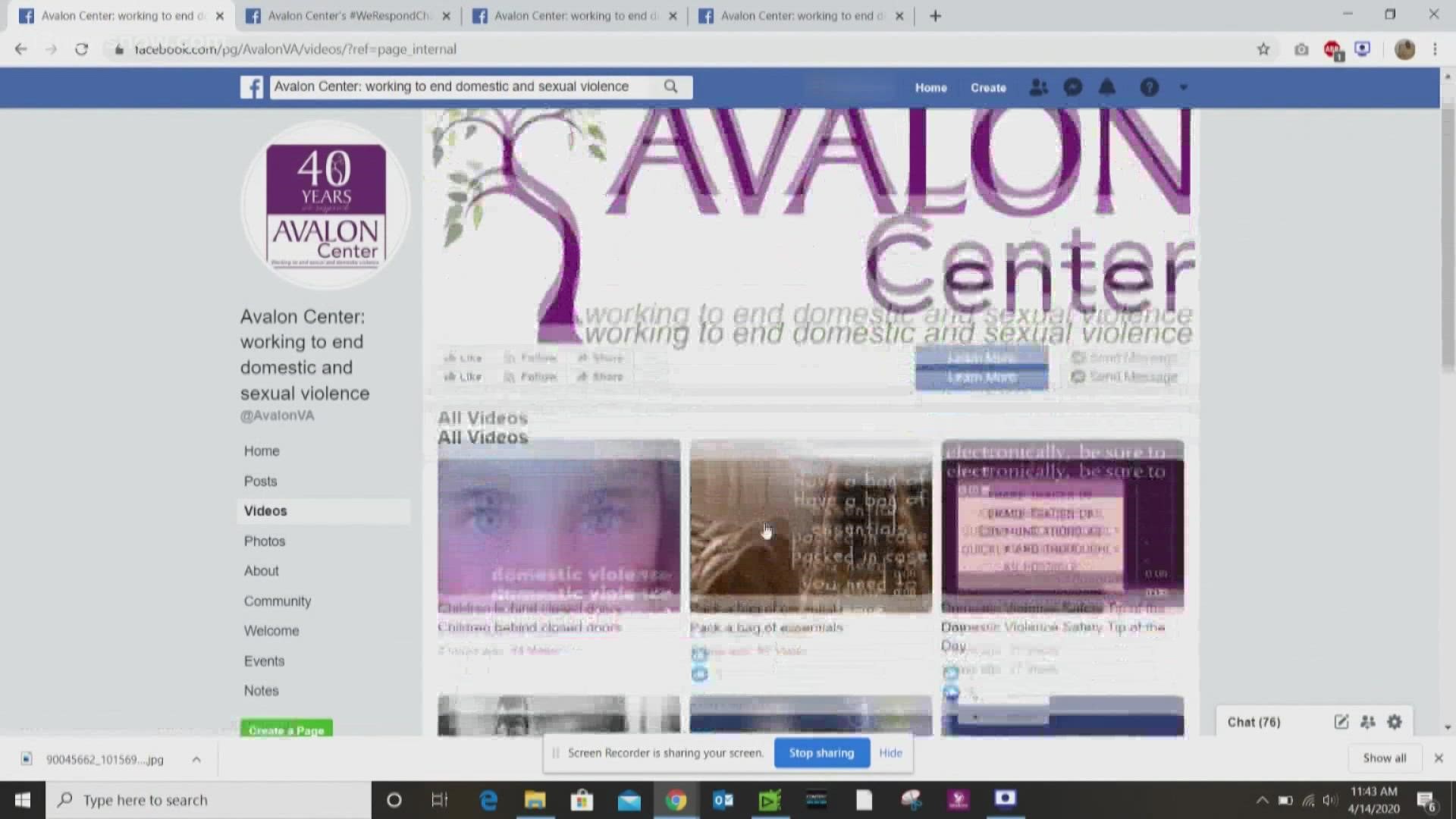 Avalon Center in Williamsburg is pushing to educate people on domestic violence and help bring more awareness to the issue.