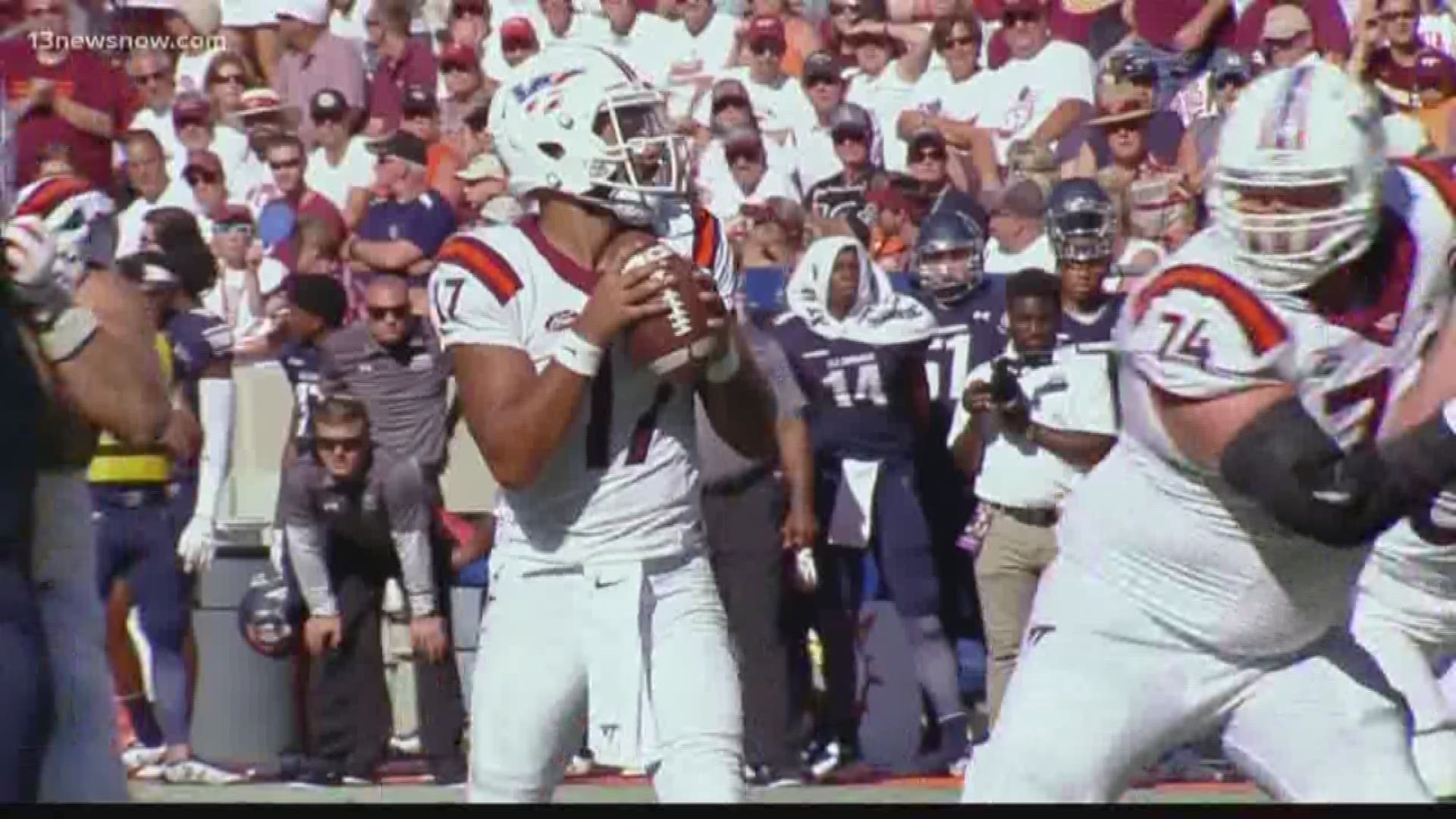 Multiple reports say academic issues have been resolved and Jackson, the Virginia Tech quarterback, remains a full member of the team.