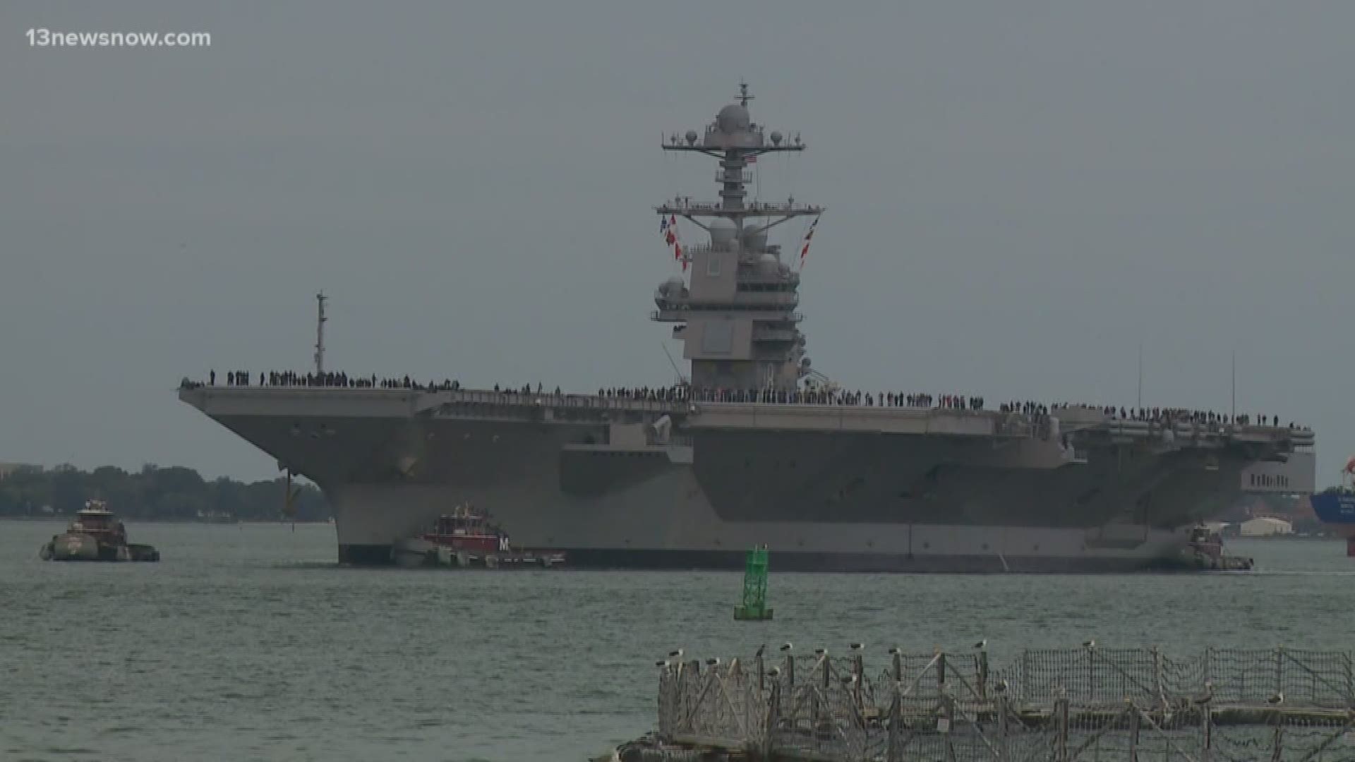 The acting secretary of the Navy told the Senate Armed Services Committee that the Navy might not stick with the Ford design after work is complete on CVN-81.