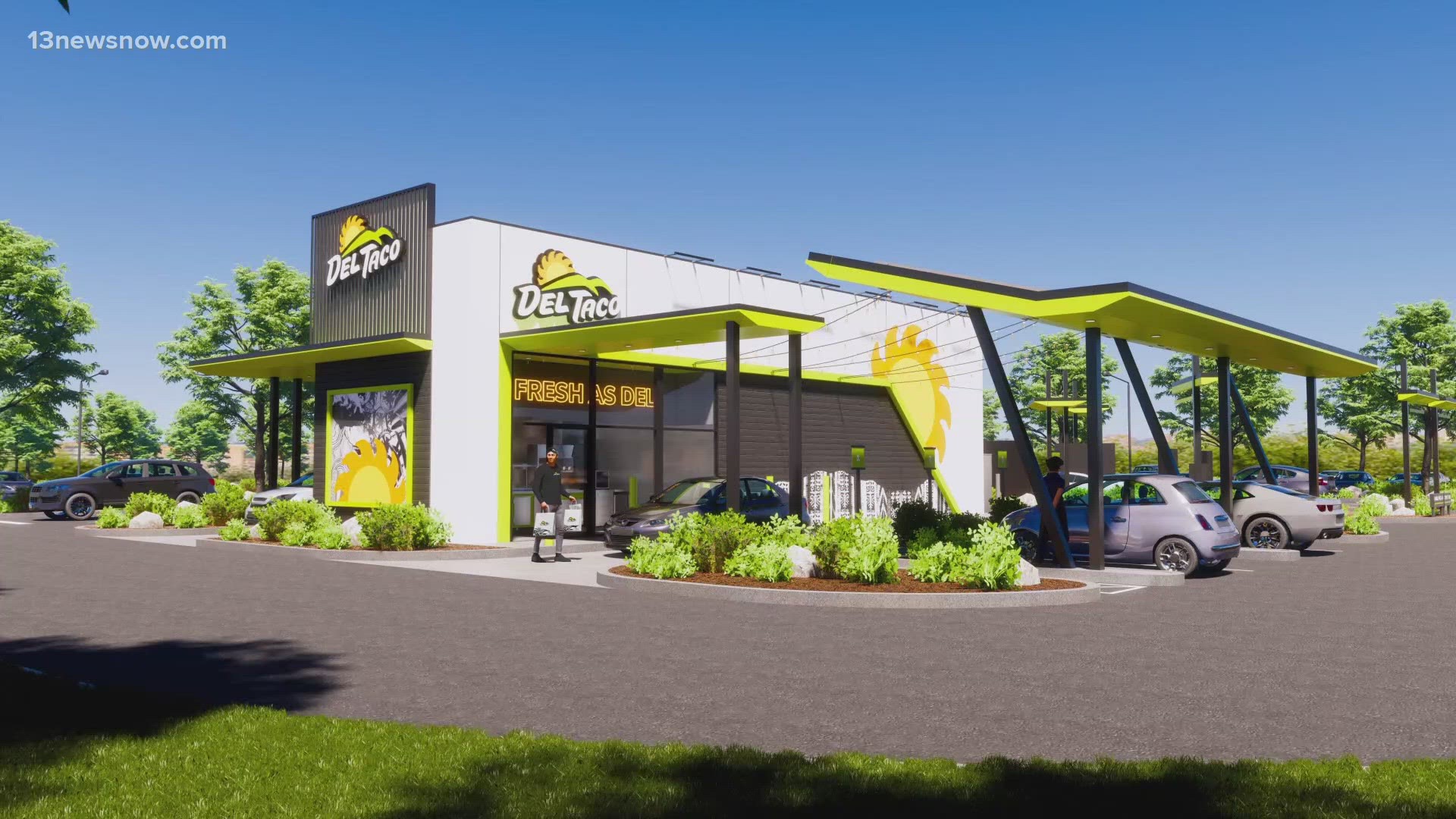 Chesapeake will soon be home to Virginia's first Del Taco. The California-based Mexican fast food chain location will open in June.