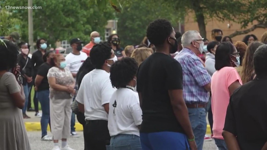 Community Gathers for Vigil Following Shooting at Heritage High School ...