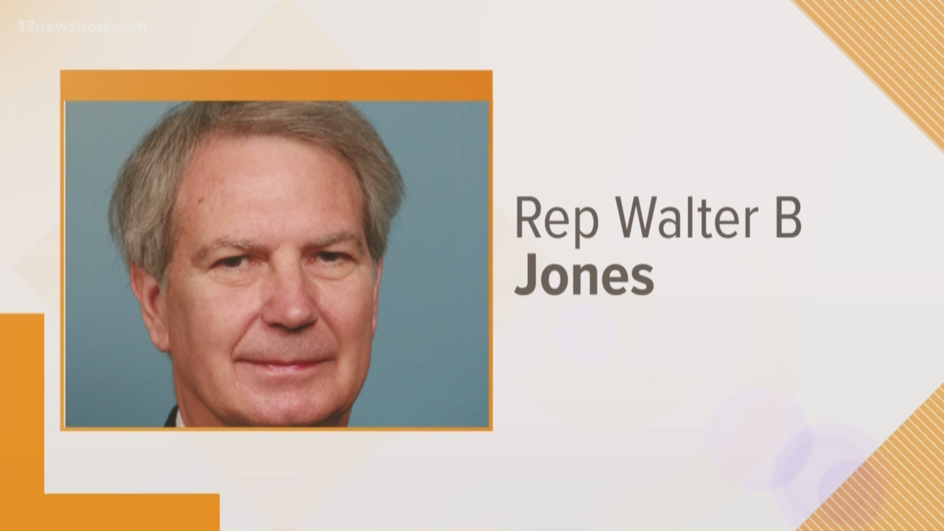 Walter Jones Jr. served North Carolina's 3rd Congressional District, which includes the Outer Banks.