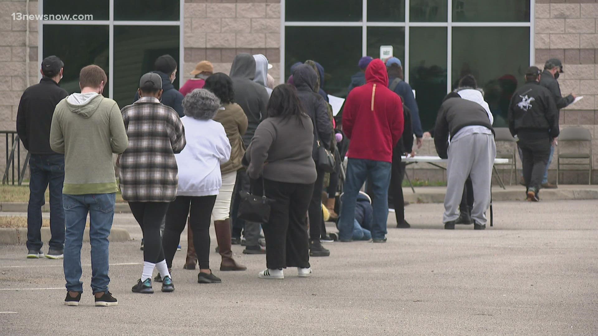 Following the holidays, people are heading out and waiting in long lines for COVID-19 tests.