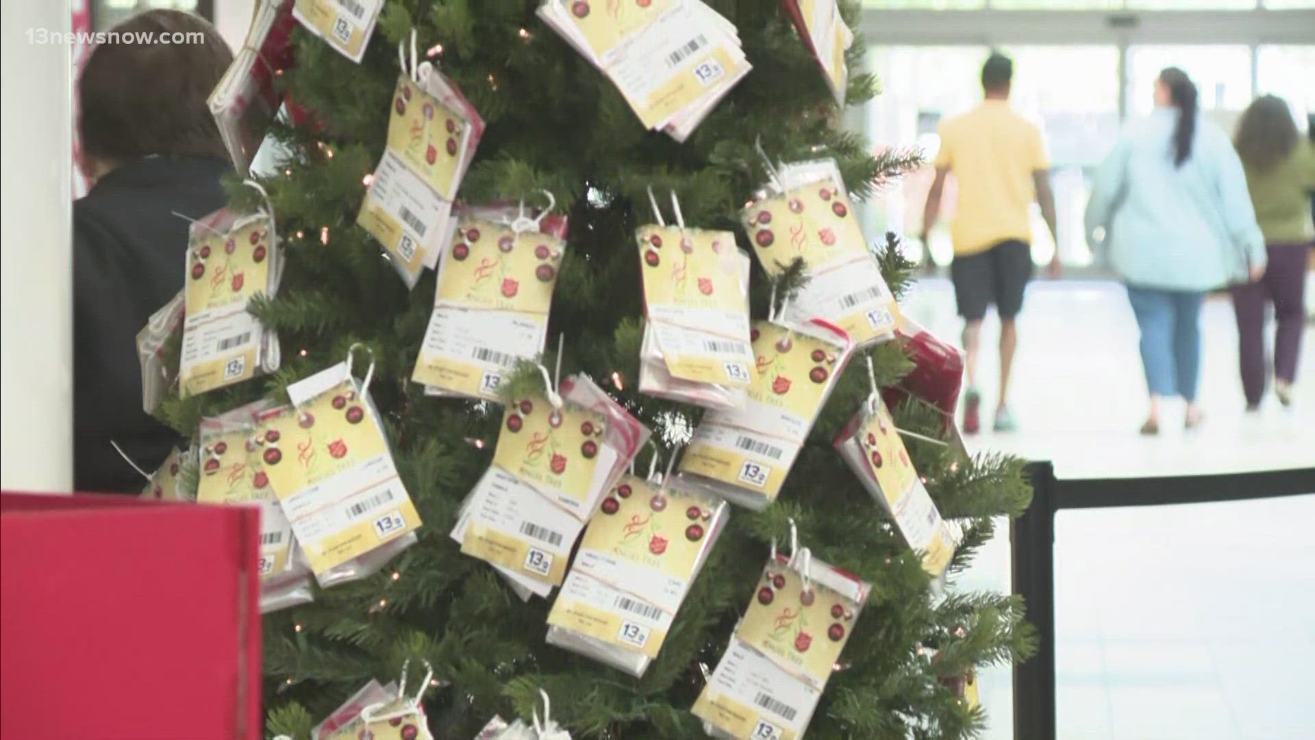 The Salvation Army Hampton Roads Area Command is kicking off its holiday campaign today including its Angel Tree program which we at 13News Now are proud to sponsor.