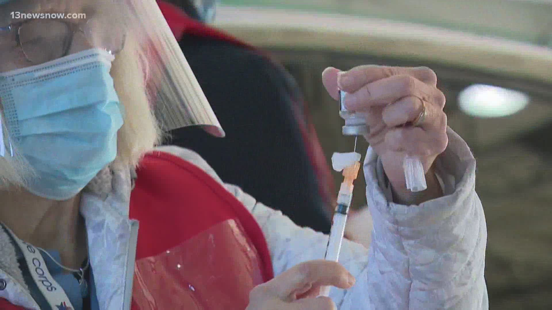 Monday, the 3 health departments will start offering vaccines to people with high-risk health conditions, certain essential workers and anyone who is 65 or older.