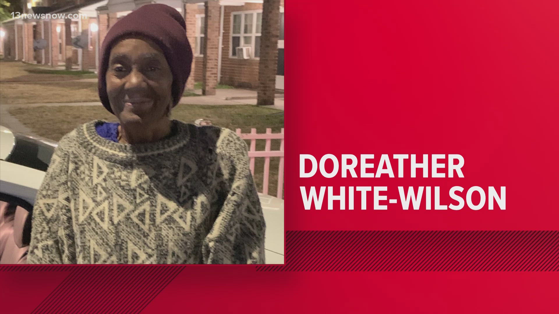 Norfolk police are asking for assistance in locating 73-year-old Doreather White-Wilson, last seen in the 200 block of W 34th Street around 7 a.m. on Friday.