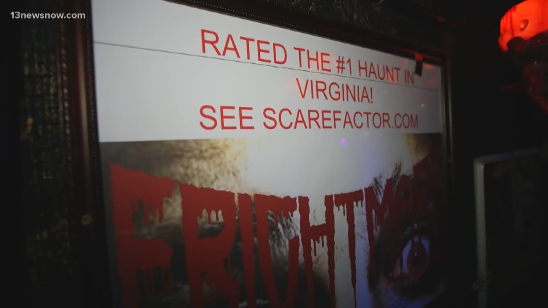 Frightmare in Chesapeake has been ranked the scariest haunted house in Hampton Roads for five years. It was once ranked the scariest in Virginia.