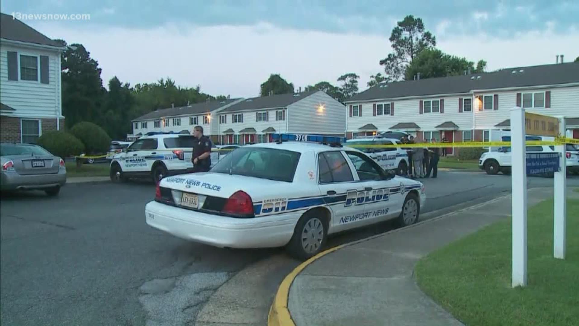 Newport News Police say they found a woman dead inside an apartment on Mytilene Drive at the City Line Apartments.