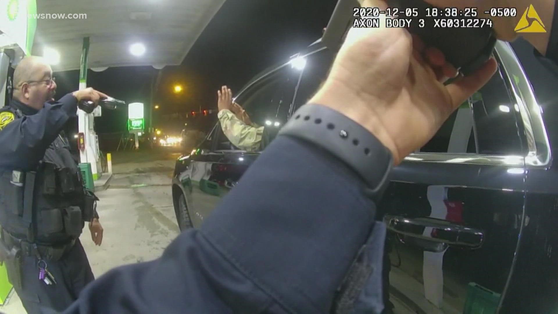 A federal judge said the officer is seen in the bodycam video threatening to arrest Army Lt. Caron Nazario if he chose to argue with police.