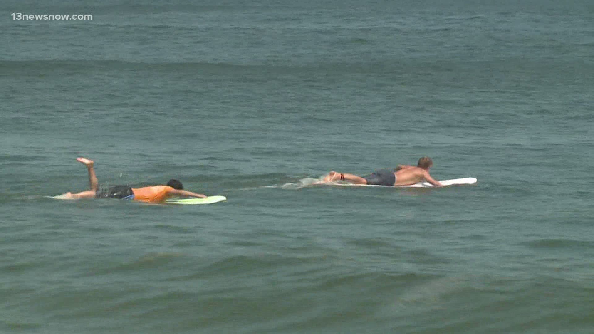 Tuesday is the first day of the 2020 East Coast Surfing Championships. Organizers were determined to go forward with the event, despite the coronavirus pandemic.