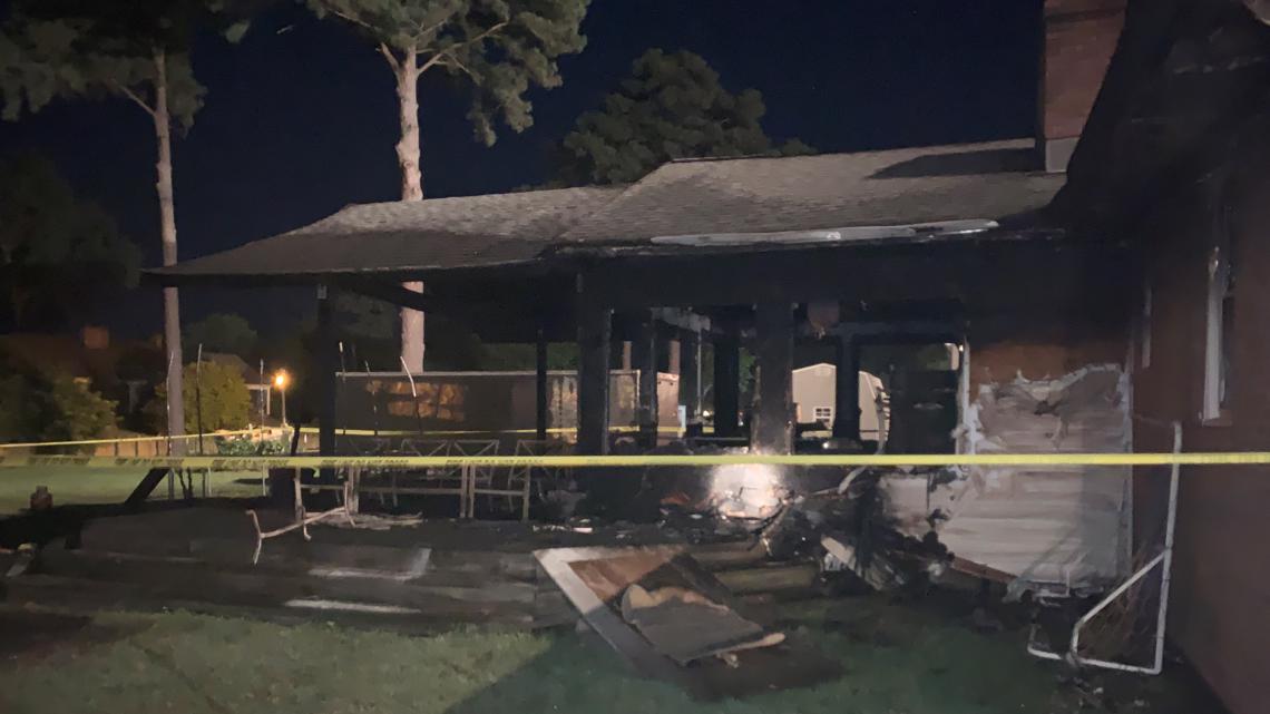 Large house fire under investigation in Poquoson
