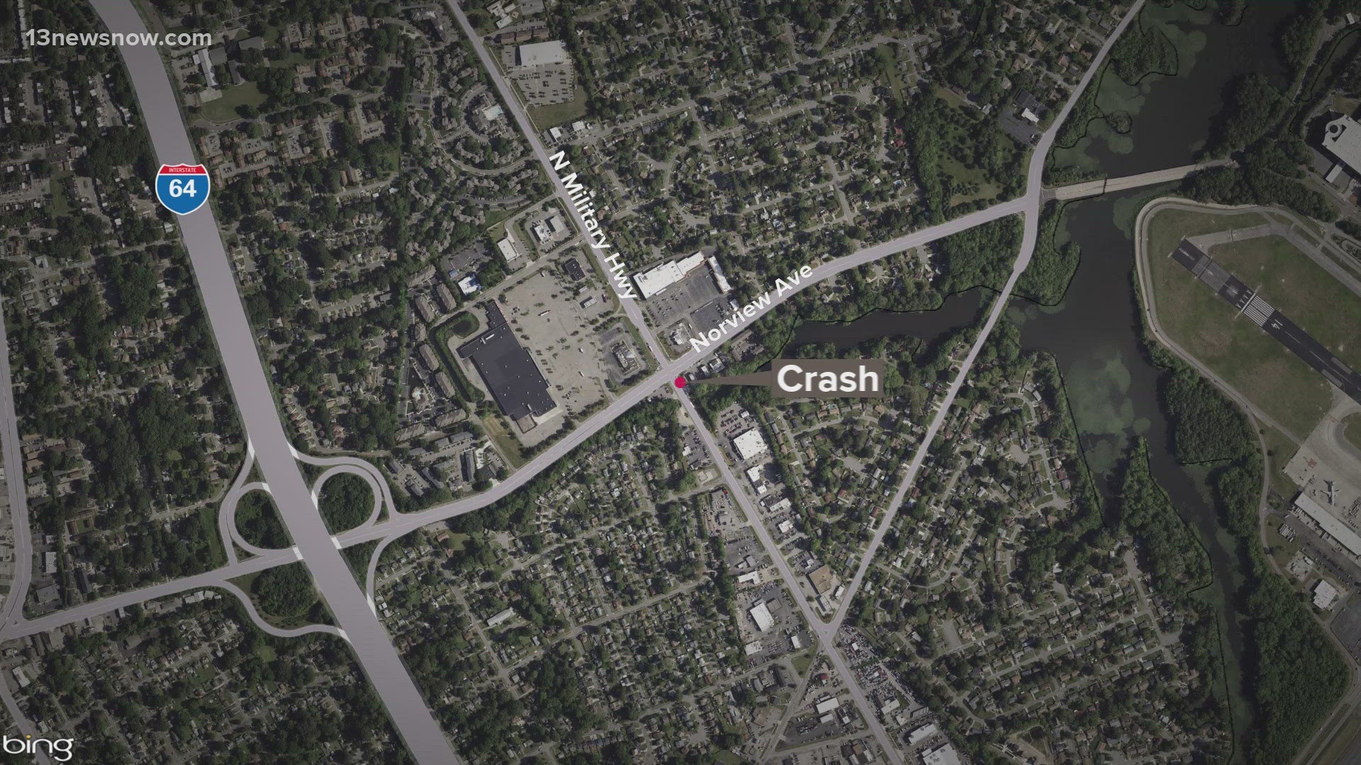 A motorcyclist is fighting for their life after a crash in Norfolk.