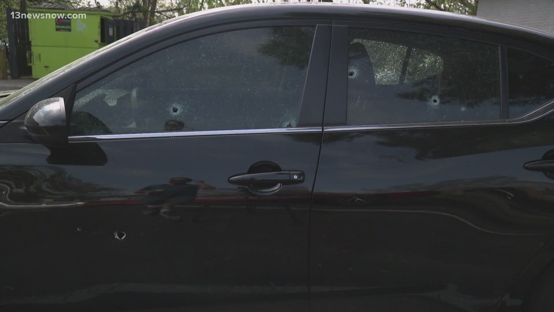 Neighbors woke up to bullet holes and damage on their cars and homes. Now, police are trying to determine if this resulted in four walk-in gunshot victims.
