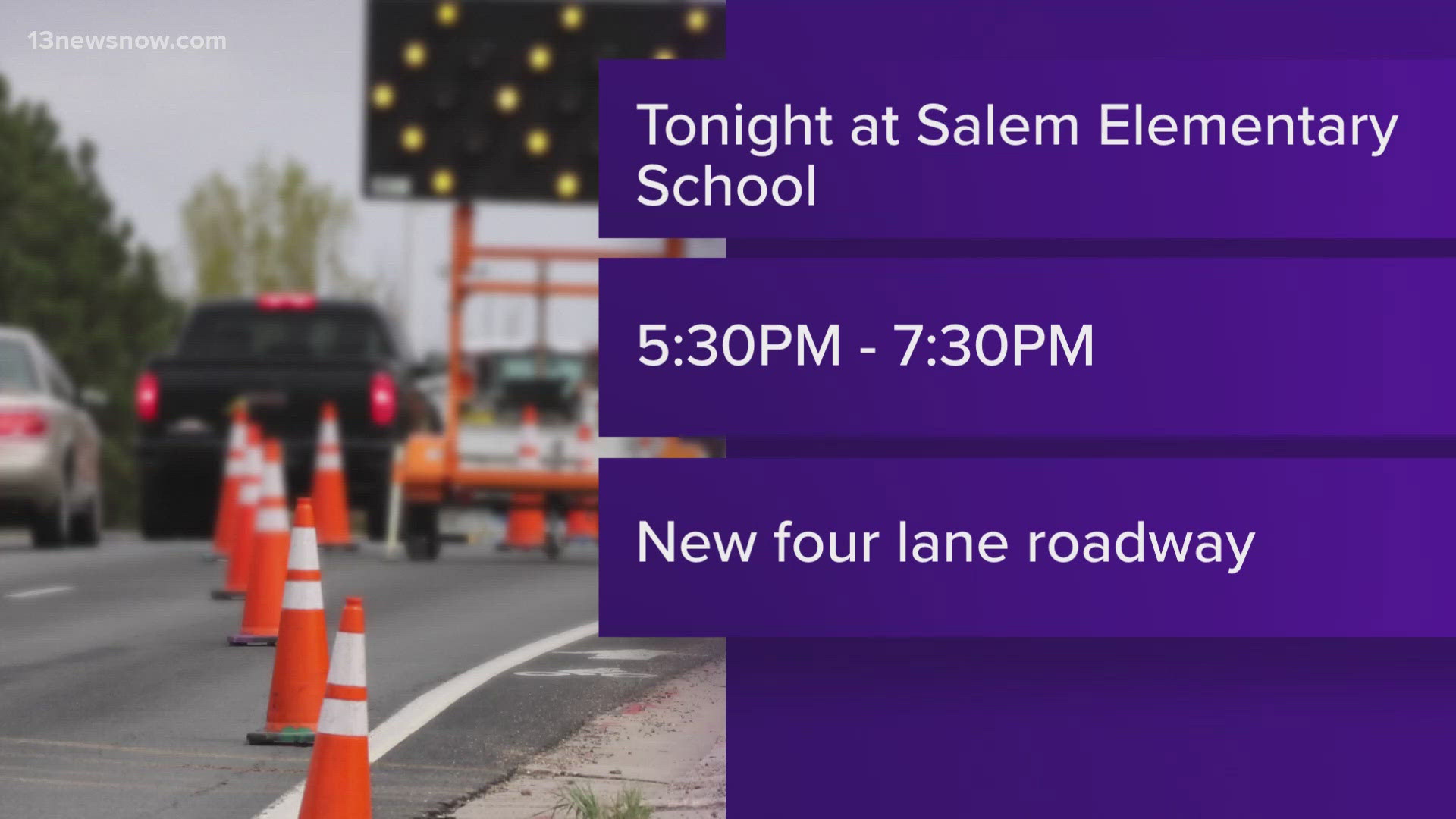 Road construction on Elbow Road in Virginia Beach was discussed at an informational meeting Aug. 21.