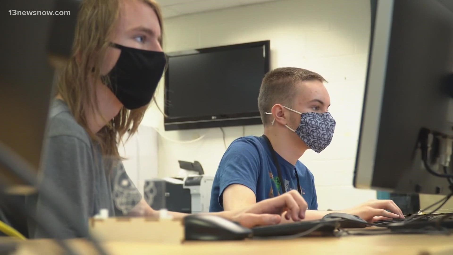 Students in Virginia no longer have to wear masks in school. The change could be jarring for some, especially if they’re among those who still are wearing them.