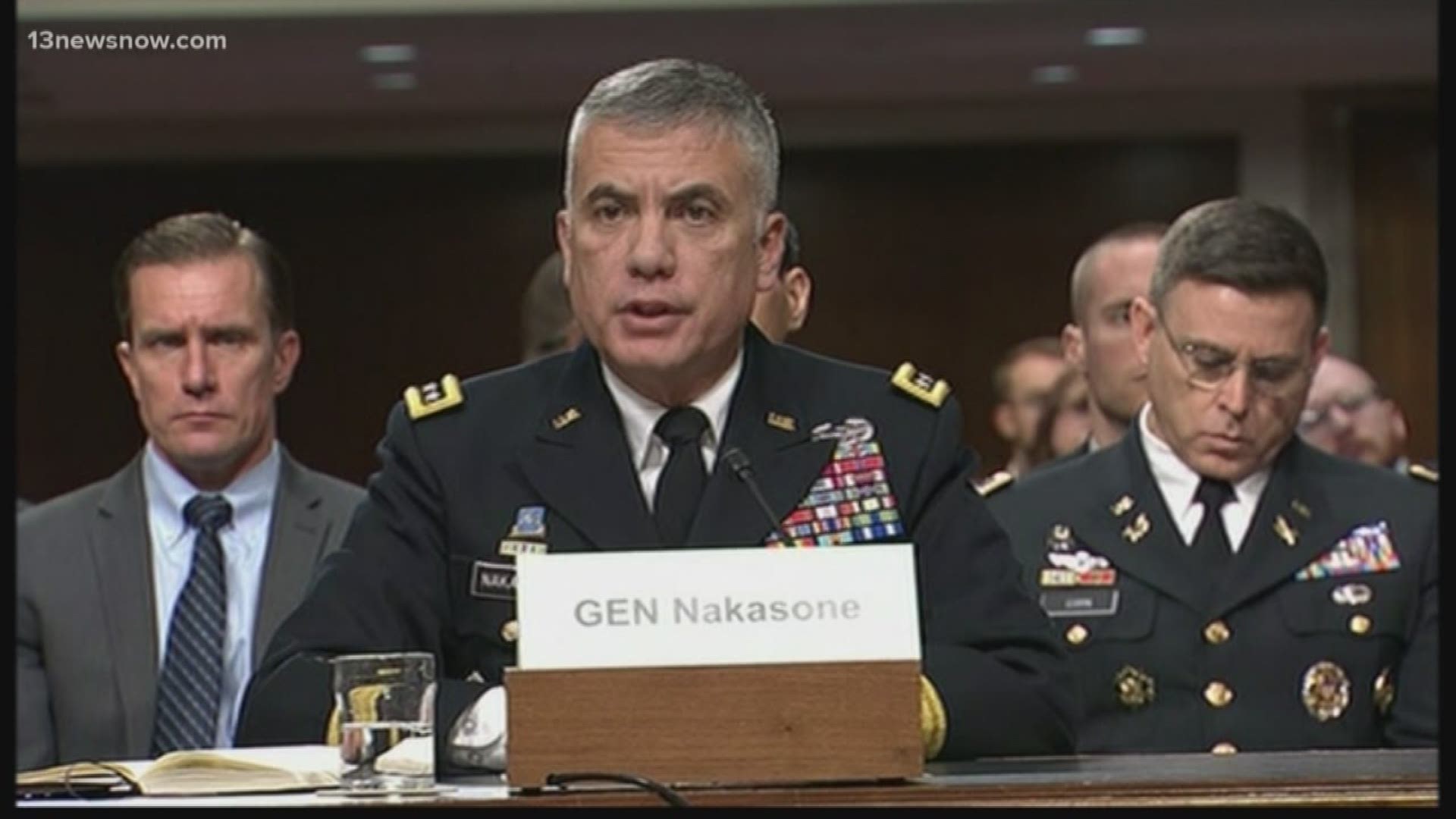 General Nakisone acknowledges that American people should be concerned.
