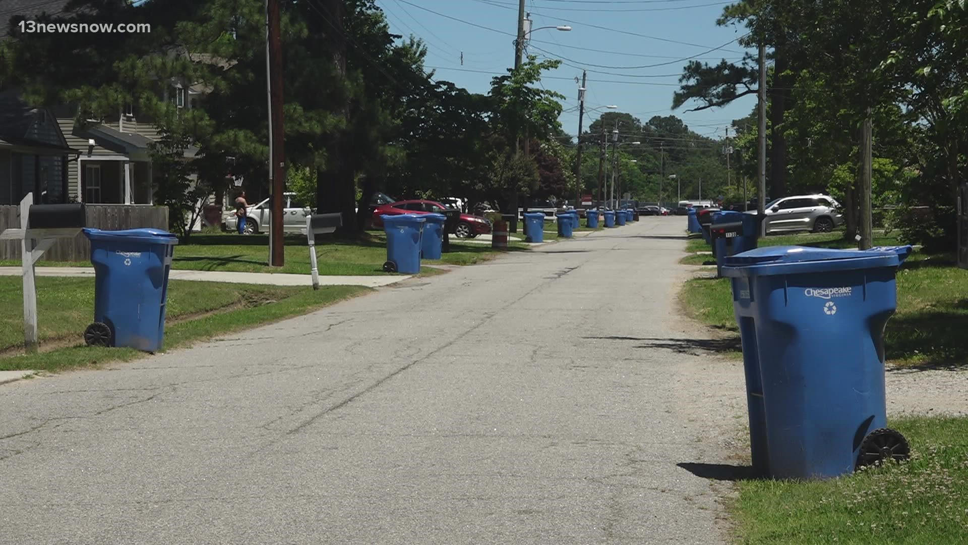Residents are saying their recycling has piled up for weeks and time is running out. The city's program is up at the end of the month.