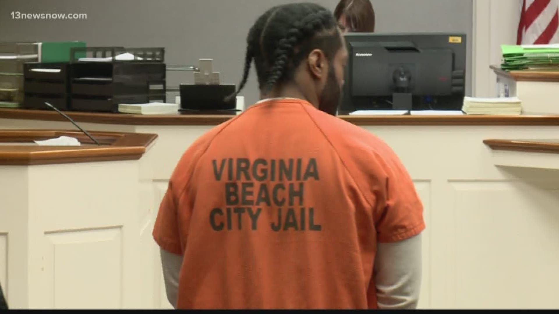 A man was sentenced to 35 years in prison Monday, after he was convicted of a Virginia Beach robbery that turned deadly back in 2010.