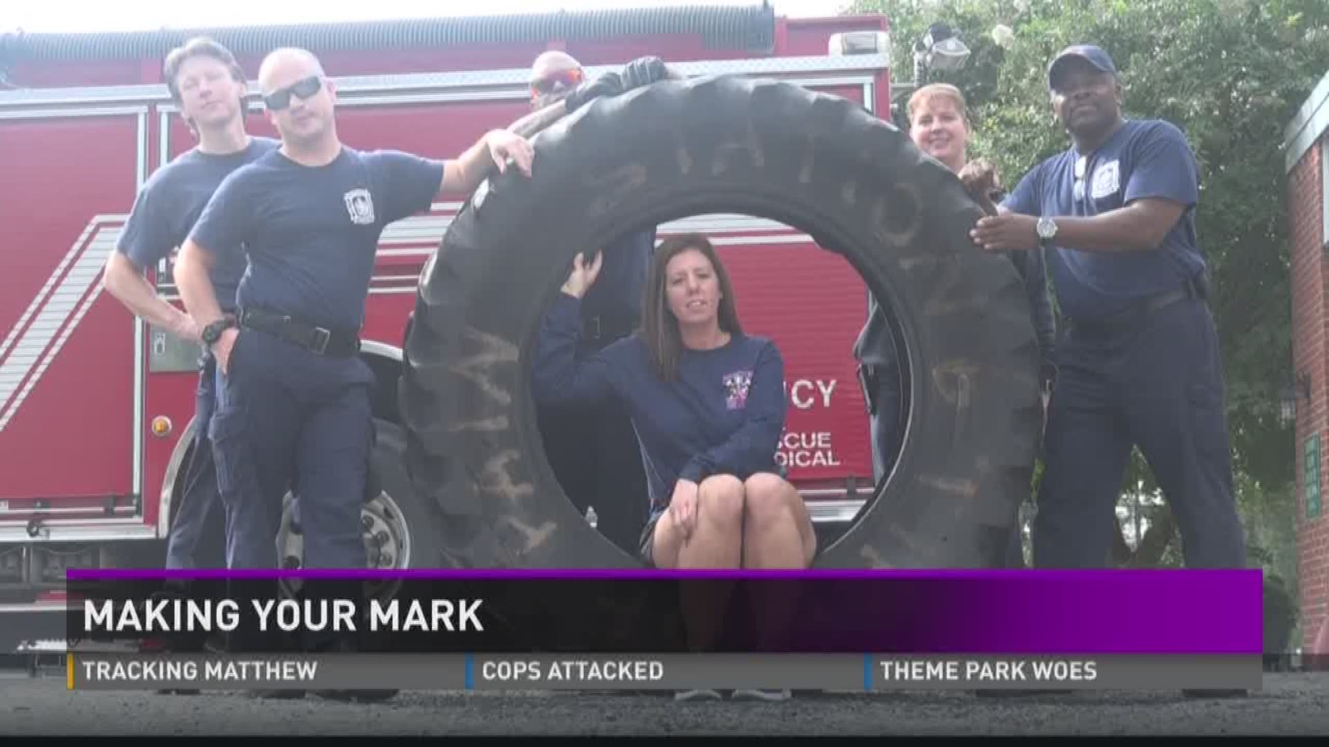Making Your Mark: Hampton firefighters helping one of their own battle a liver disease