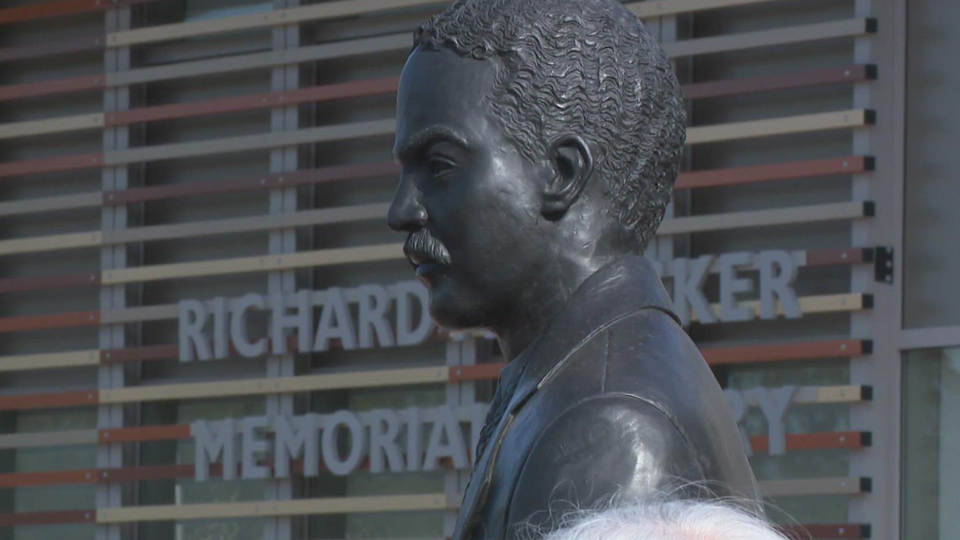 A statue honoring Richard Tucker, a key figure in Norfolk's African American history, was unveiled to the public Saturday.