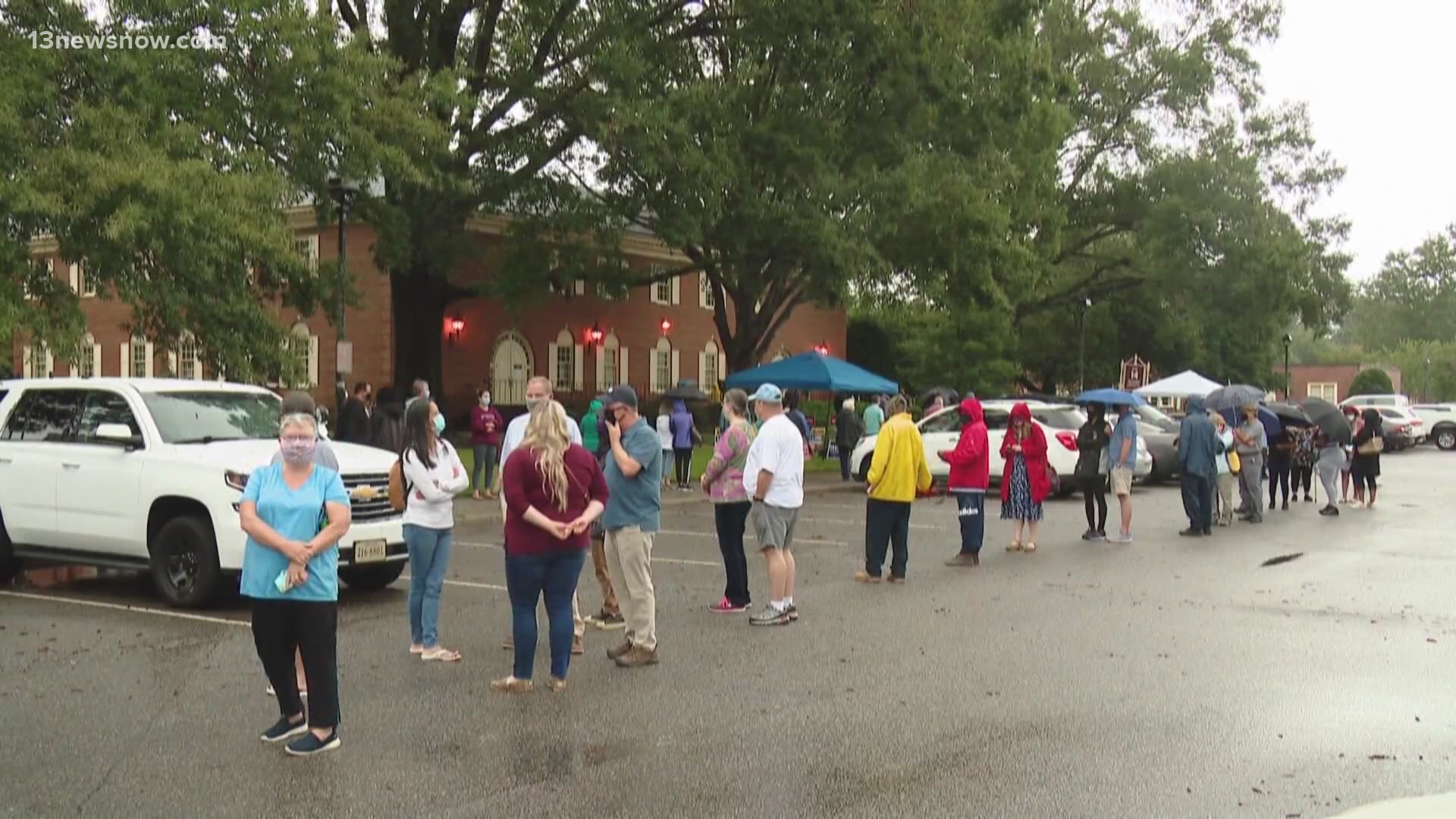 13News Now Adriana De Alba has more on plans to station medical volunteers at polling stations throughout Virginia on Election Day during the COVID-19 pandemic