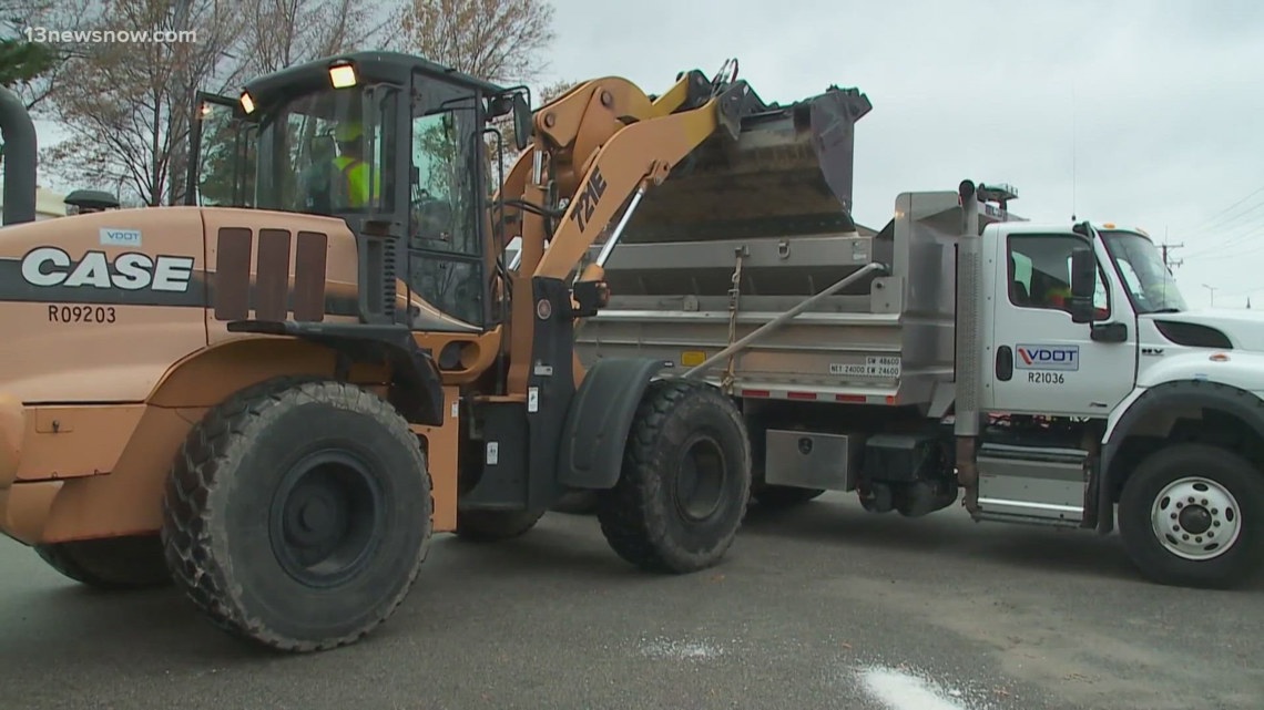 VDOT crews are on standby as Hampton Roads braces for another possible round of winter weather