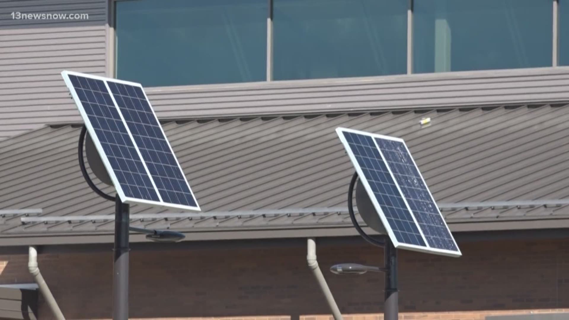 Five Newport News schools are getting a little greener. Newport News Public Schools partnered with Sun Tribe Solar to install solar panels ar some of the schools.