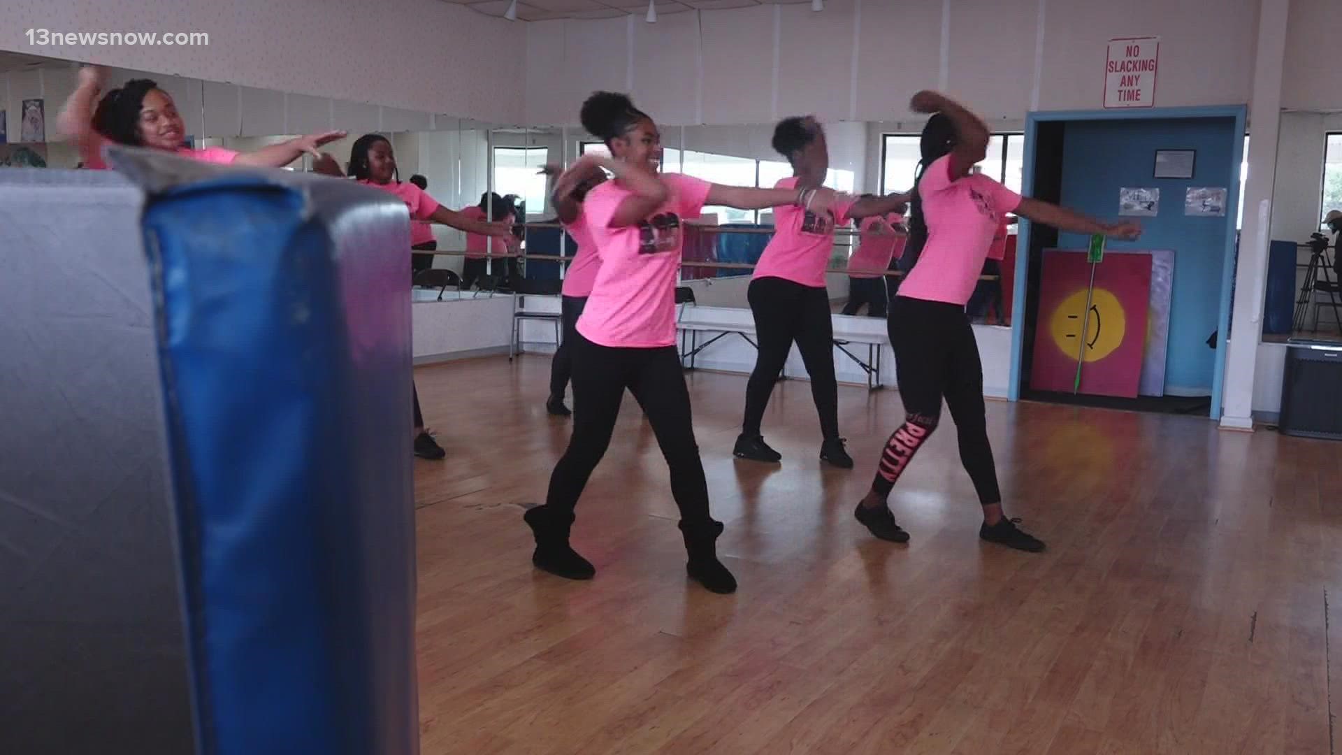 A former Norfolk State University 'Hot Ice' dancer supports young dancers as part of the 'Ice4Life' Foundation.