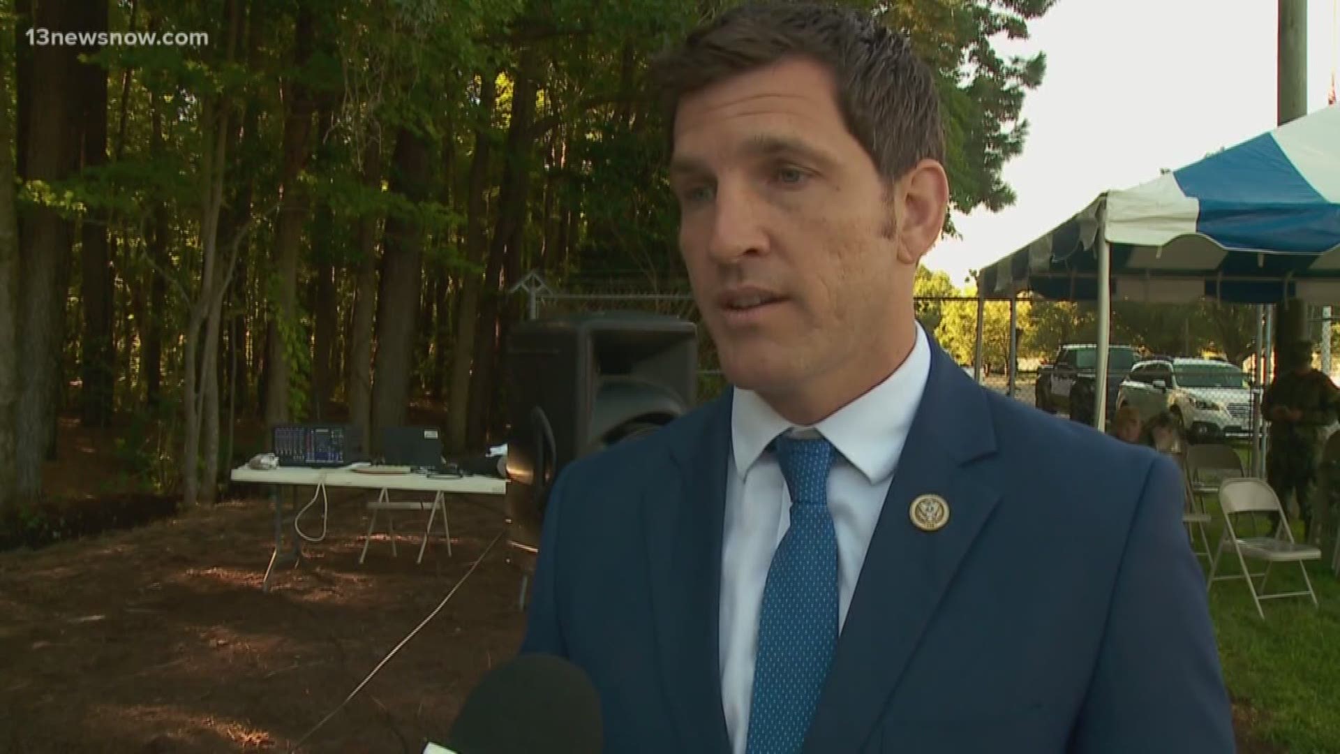 Former Congressman Scott Taylor announced that he would be running against Senator Mark Warner in 2020 for his seat. Taylor believes he can get more done than Warner has in the last 12 years.