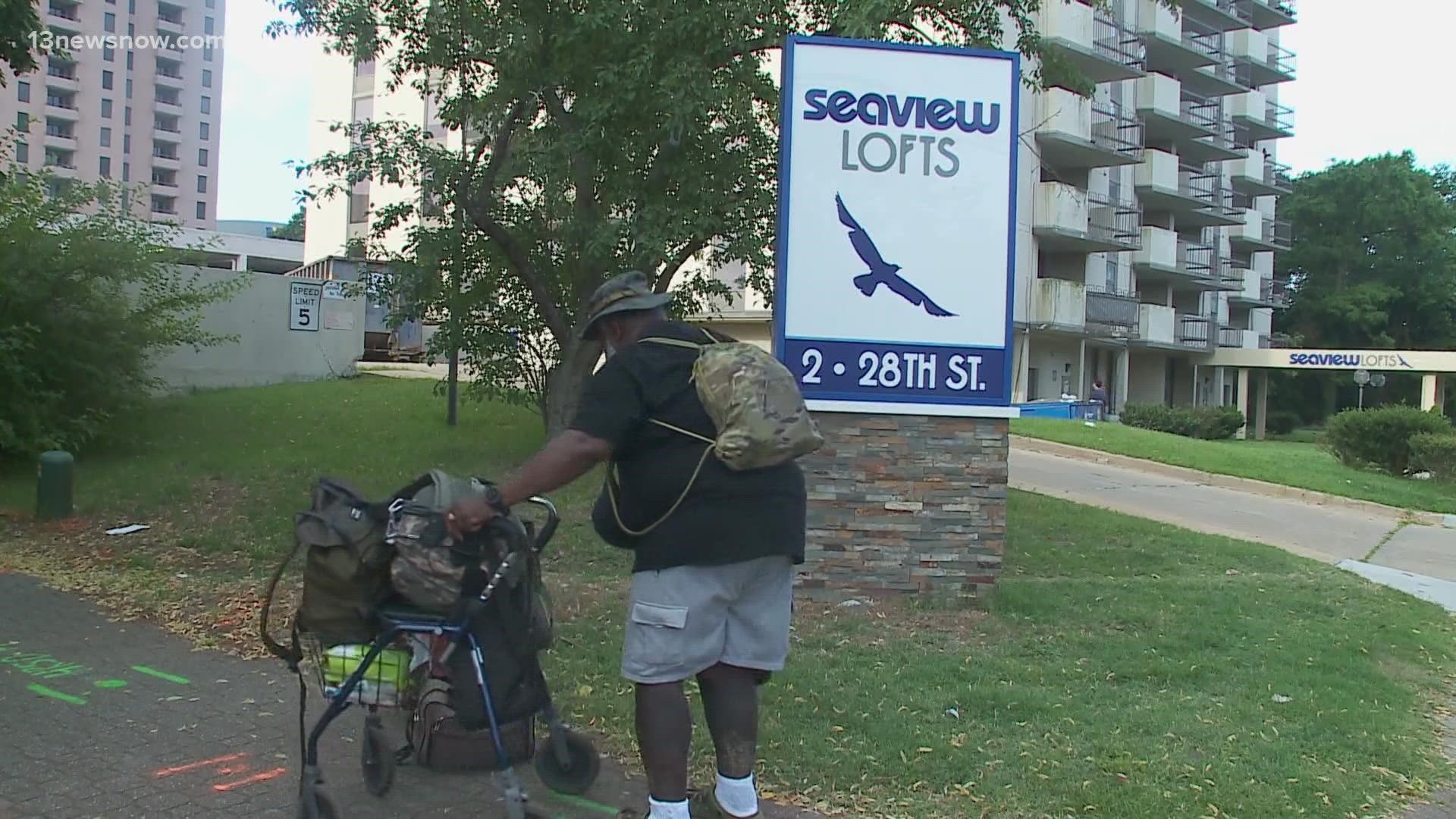 A court order has hundreds of residents in Newport News looking for a temporary place to stay.