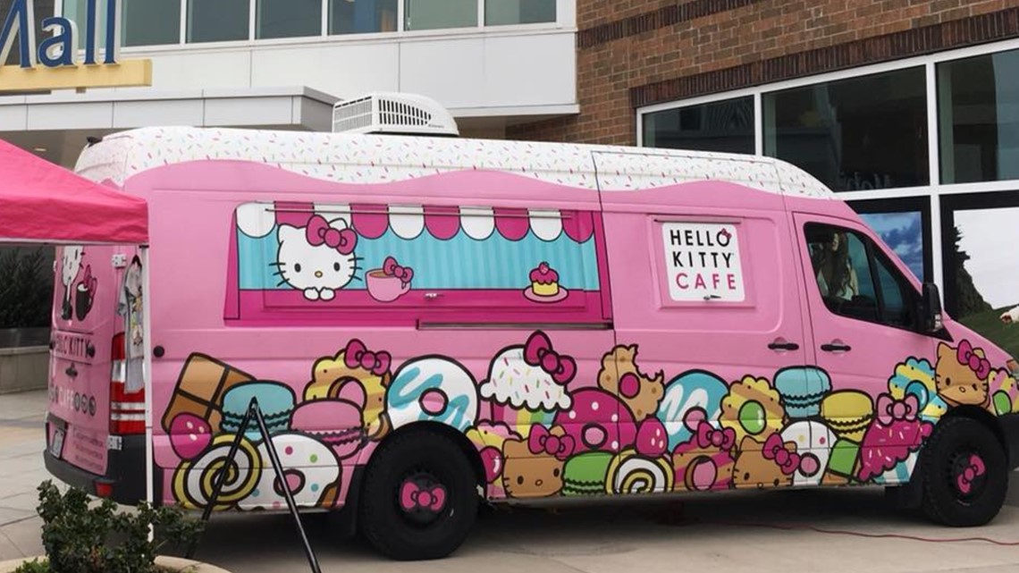 Hello Kitty Cafe Truck gears up for pit stop in Tysons this