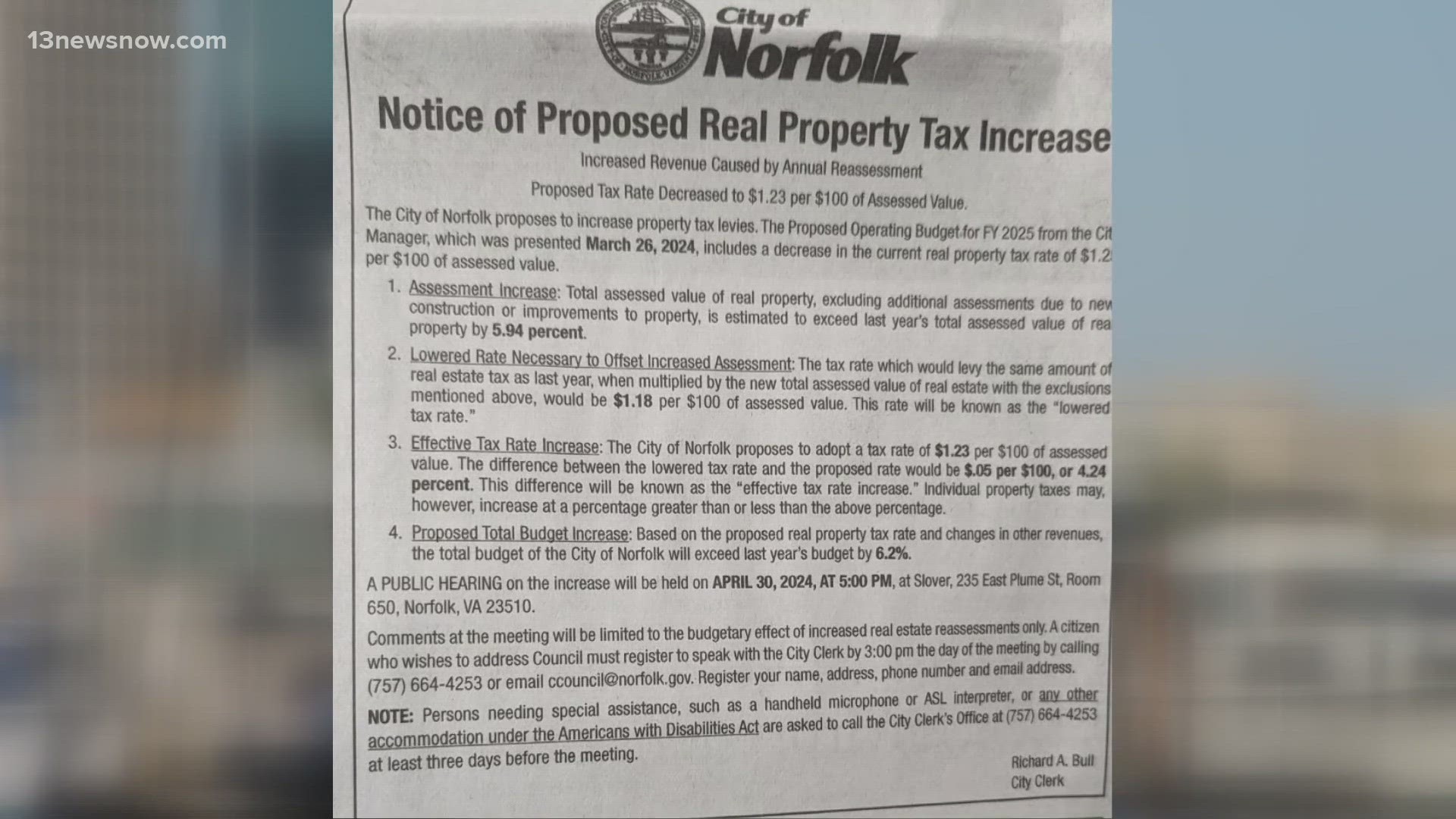 City leaders in Norfolk and Chesapeake have proposed budgets that may decrease property tax rates in the upcoming fiscal year but residents could still end up paying