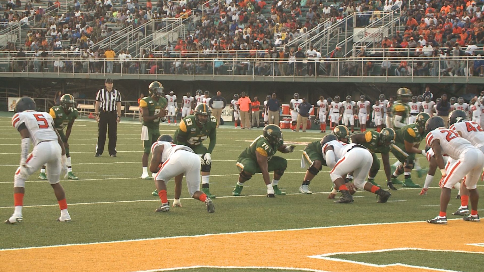 The Spartans won despite being outgained 502-430, skewed by Virginia State's 149-22 advantage in the fourth quarter.