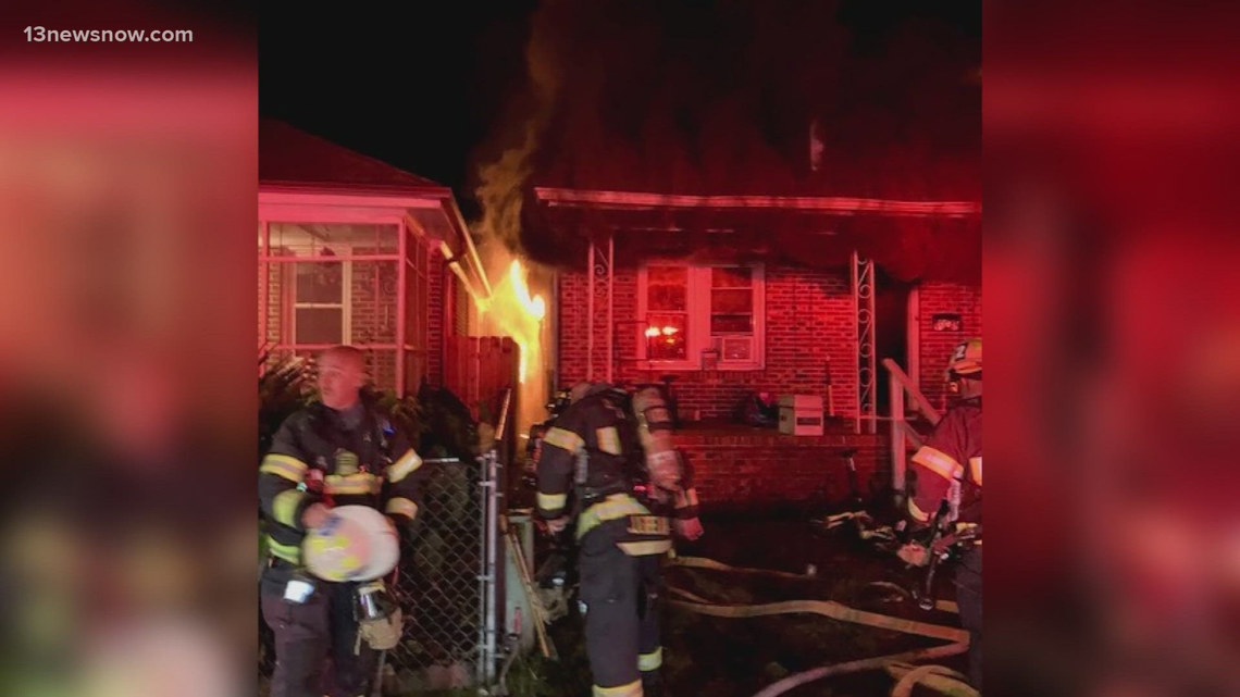 4 adults, 2 children displaced after house fire in Suffolk | 13newsnow.com