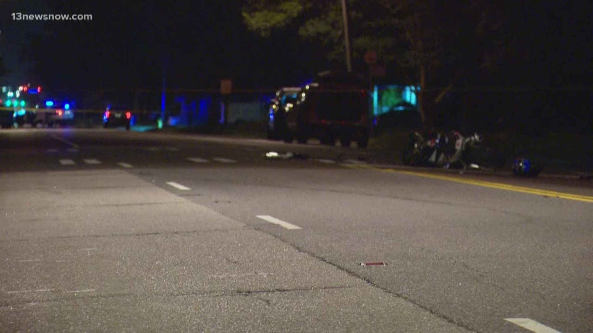 Woman dies after motorcycle crash on Little Creek Road | 13newsnow.com