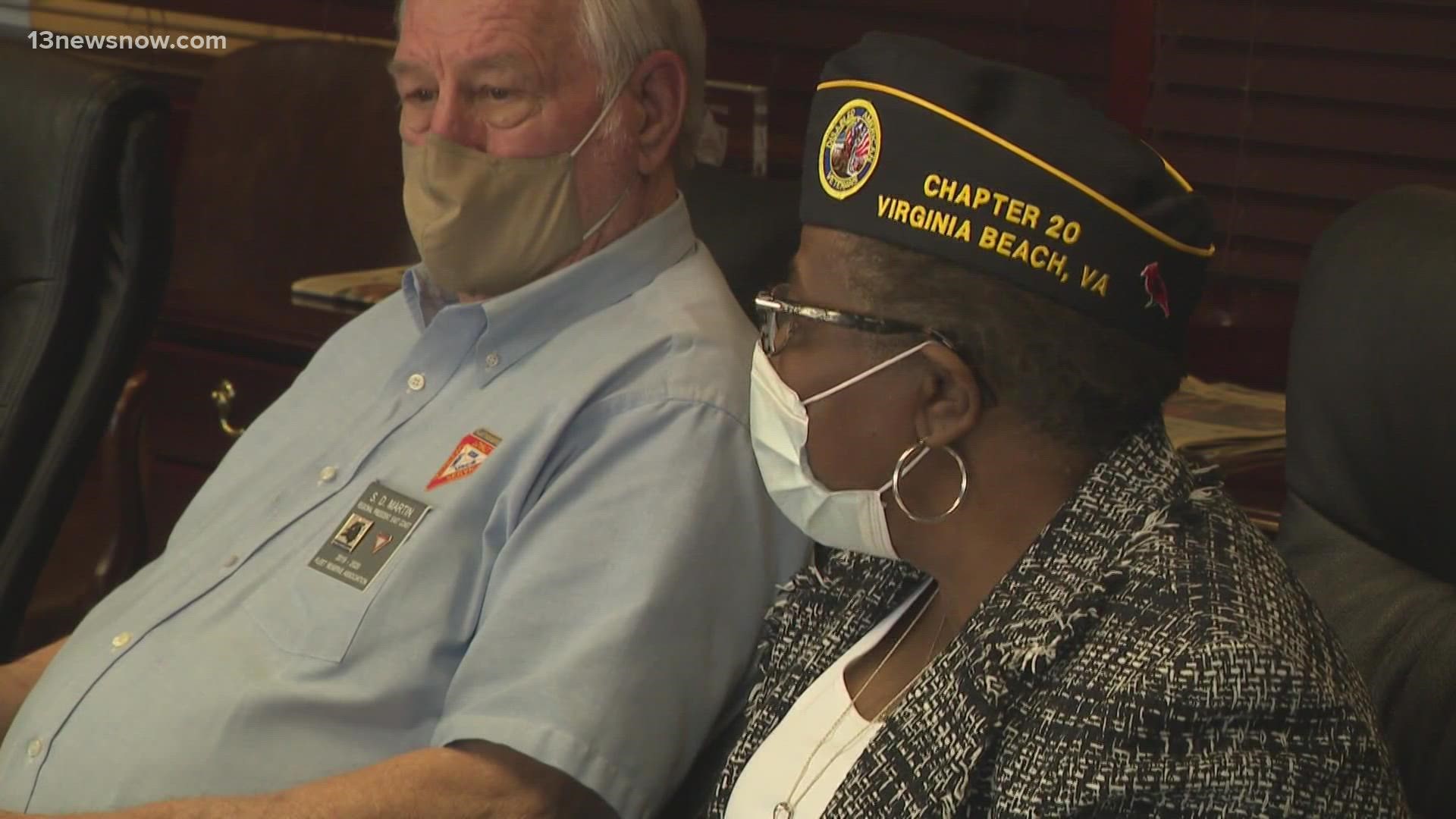 The 2nd-District Congresswoman hosted a roundtable discussion in Virginia Beach on ways to support veterans.