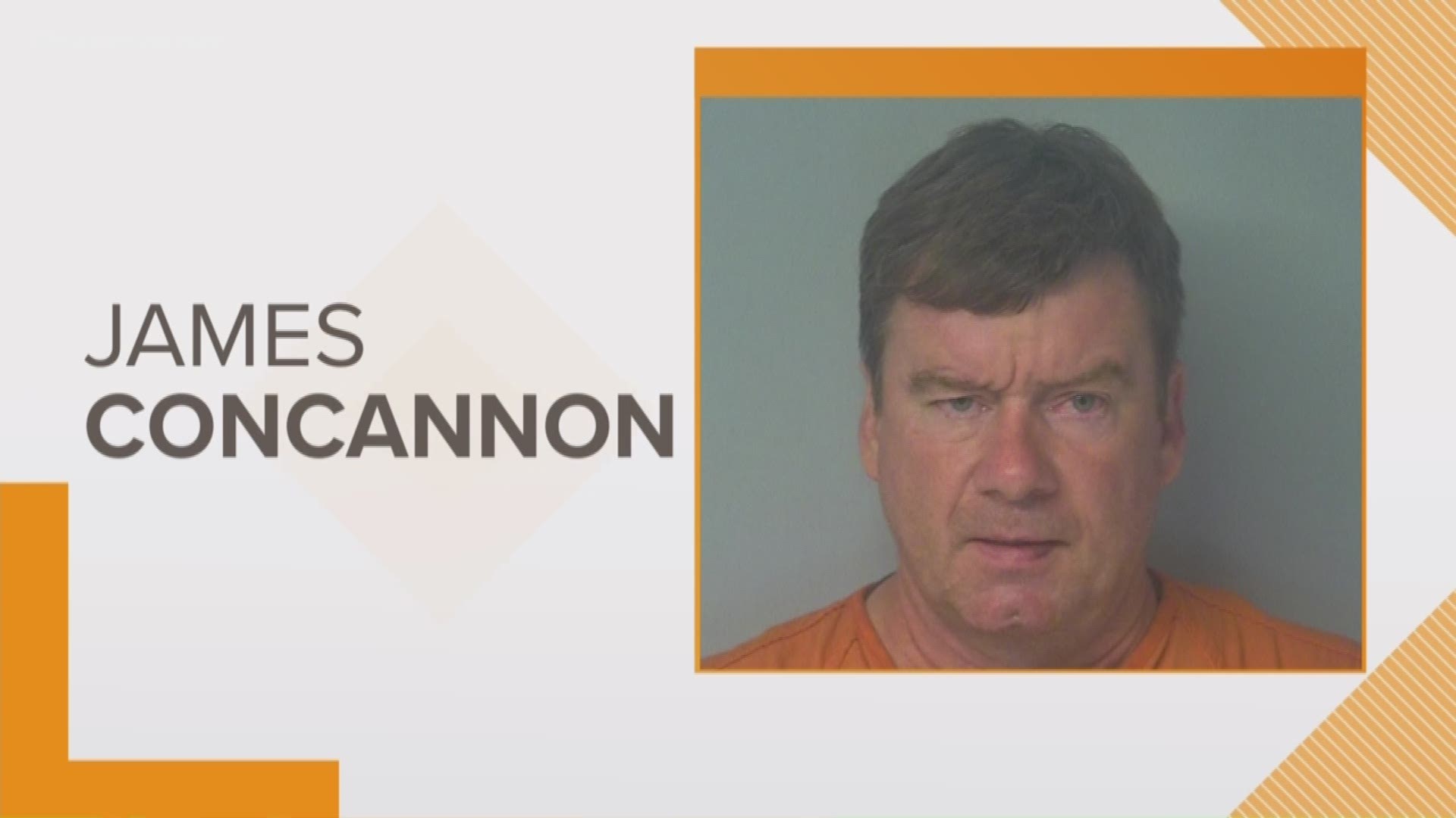 Police arrested Michael Concannon after an 8-year-old girl and a 15-year-old girl said he touched them at the doughnut shop on Richmond Road.