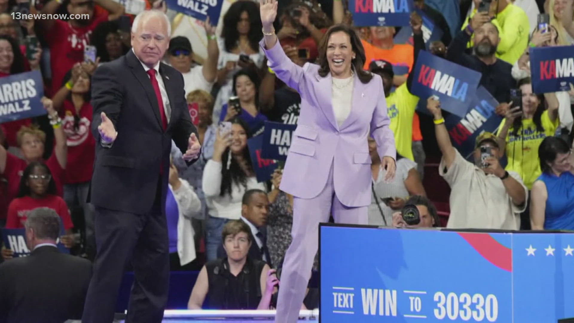 Today Vice President Kamala Harris will be in North Carolina kicking off a new tour to battleground states ahead of the election.